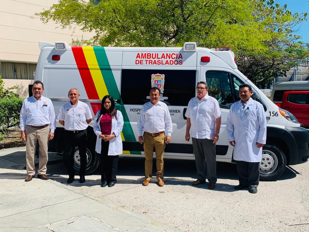 ENTREGA DE AMBULANCIA