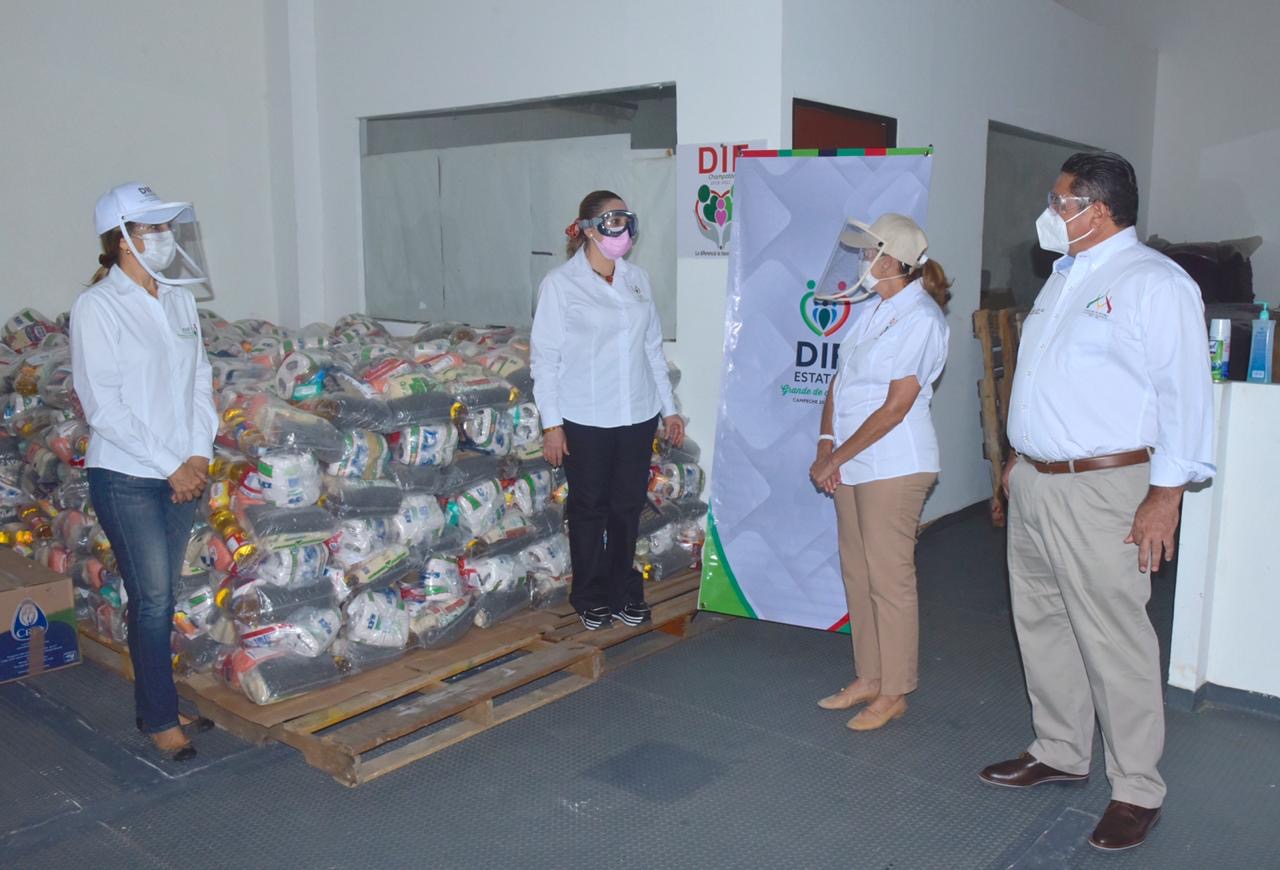 DIF ESTATAL ENTREGA DONATIVO A SISTEMA MUNICIPAL DE CHAMPOTÓN