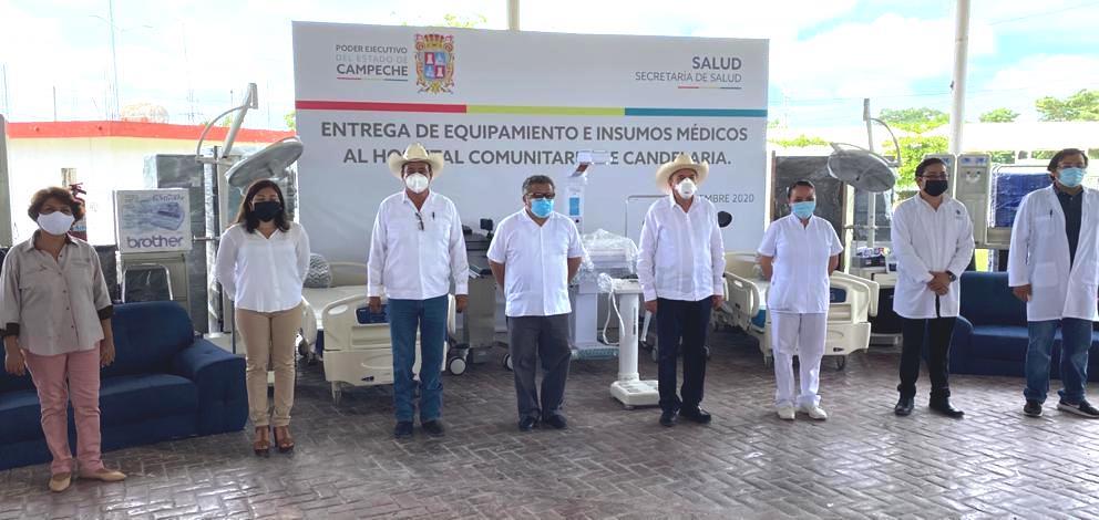 ENTREGA DE EQUIPAMIENTO E INSUMOS MÉDICOS AL HOSPITAL COMUNITARIO DE CANDELARIA