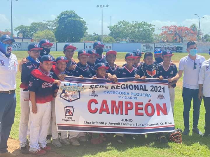 CAMPECHE CAMPEÓN DEL REGIONAL DE LIGAS PEQUEÑAS 11-12 AÑOS