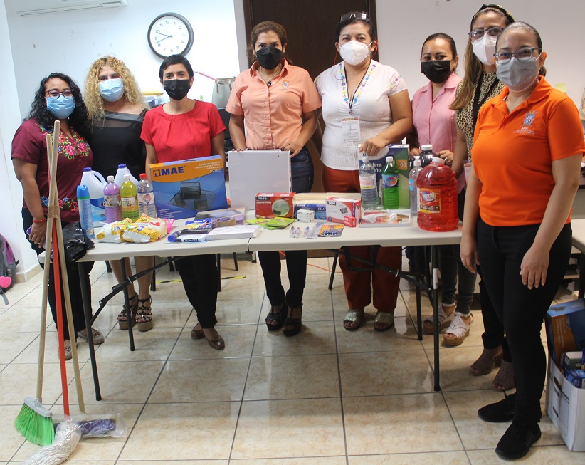 ENTREGA IMEC MATERIAL PARA DESINFECCIÓN Y LIMPIEZA DE LAS UNIDADES MÓVILES PAIMEF Y LOS CDM 