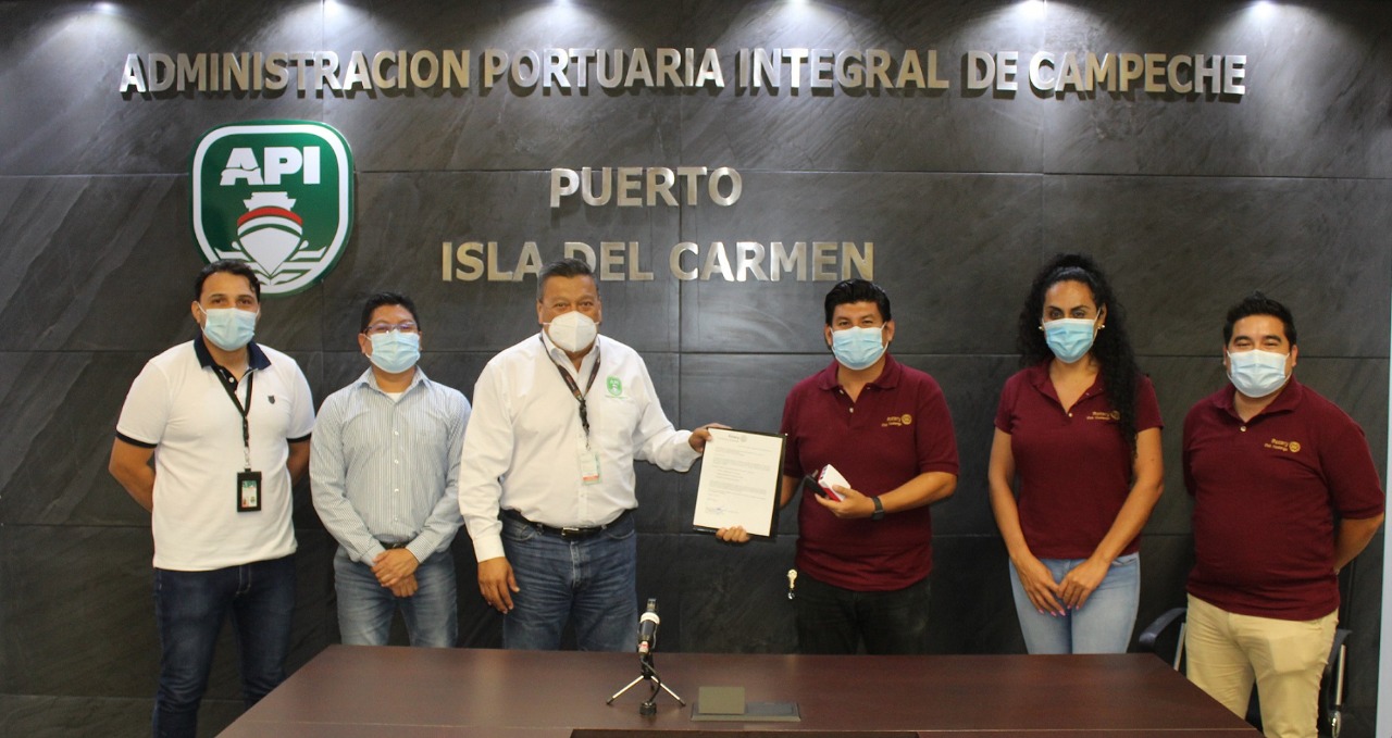 APICAM RECIBE PLATAFORMA PUNTO WIFI DEL CLUB ROTARIO XICALANGO 