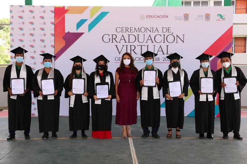 REALIZA CECYTEC CEREMONIA VIRTUAL DE GRADUACIÓN DE MIL 370 ALUMNOS GENERACIÓN 2018-2021 
