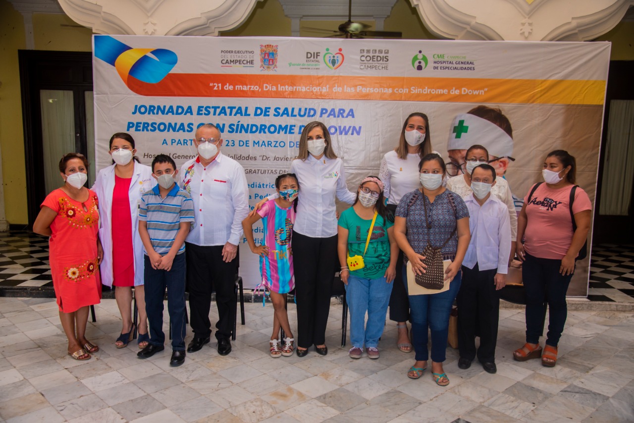 CLAUSURÓ EL DIF LA JORNADA ESTATAL DE SALUD PARA PERSONAS CON SÍNDROME DE DOWN 