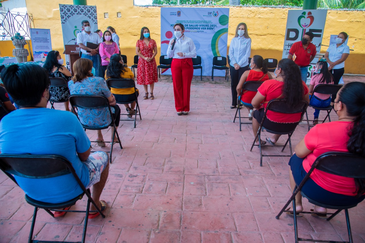 LLEVÓ DIF ESTATAL DIVERSOS APOYOS AL MUNICIPIO DE HOPELCHÉN EN GIRA DE TRABAJO 
