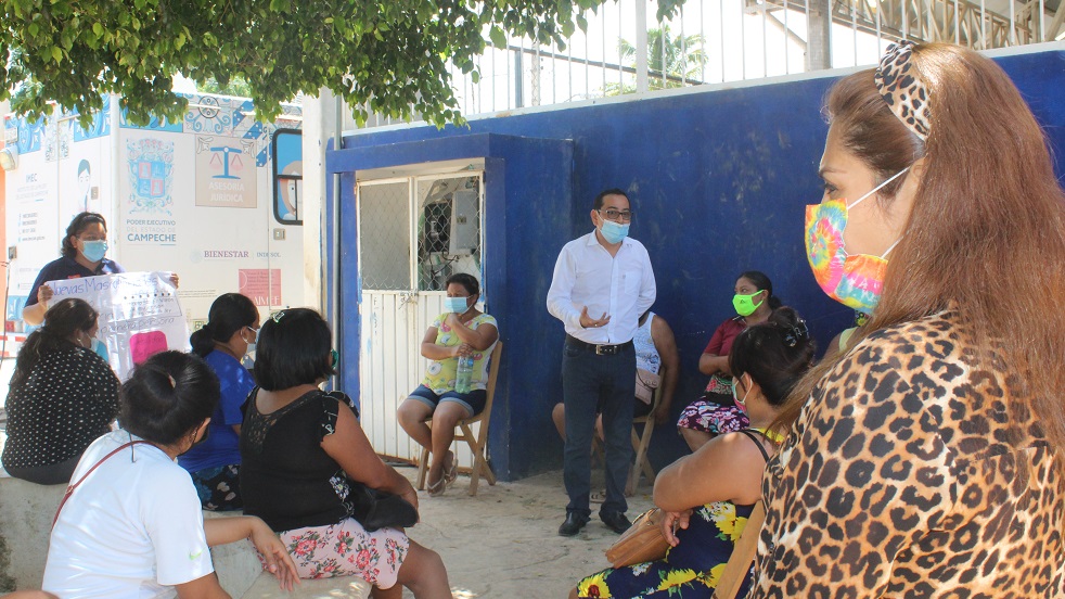 RECIBEN MUJERES DE TIKINMUL ATENCIÓN INTEGRAL DEL PAIMEF-IMEC 