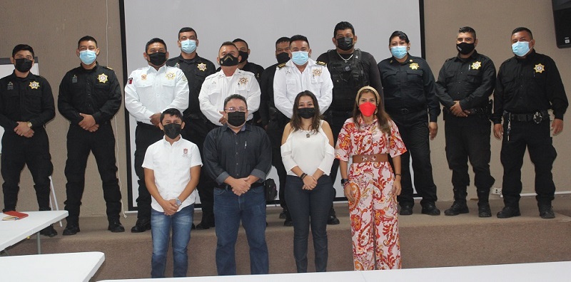 CONCLUYE IMEC-PAIMEF JORNADA DE CAPACITACIÓN A ELEMENTOS DE LA SSPCAM 