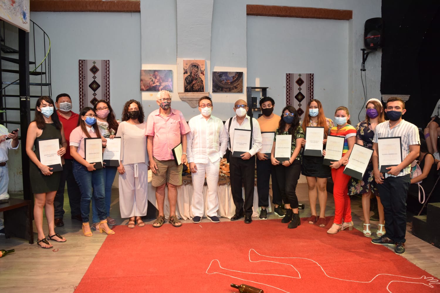 DESTACARON LABOR ARTÍSTICA DE LA COMPAÑÍA DE TEATRO DE LA SECULT 