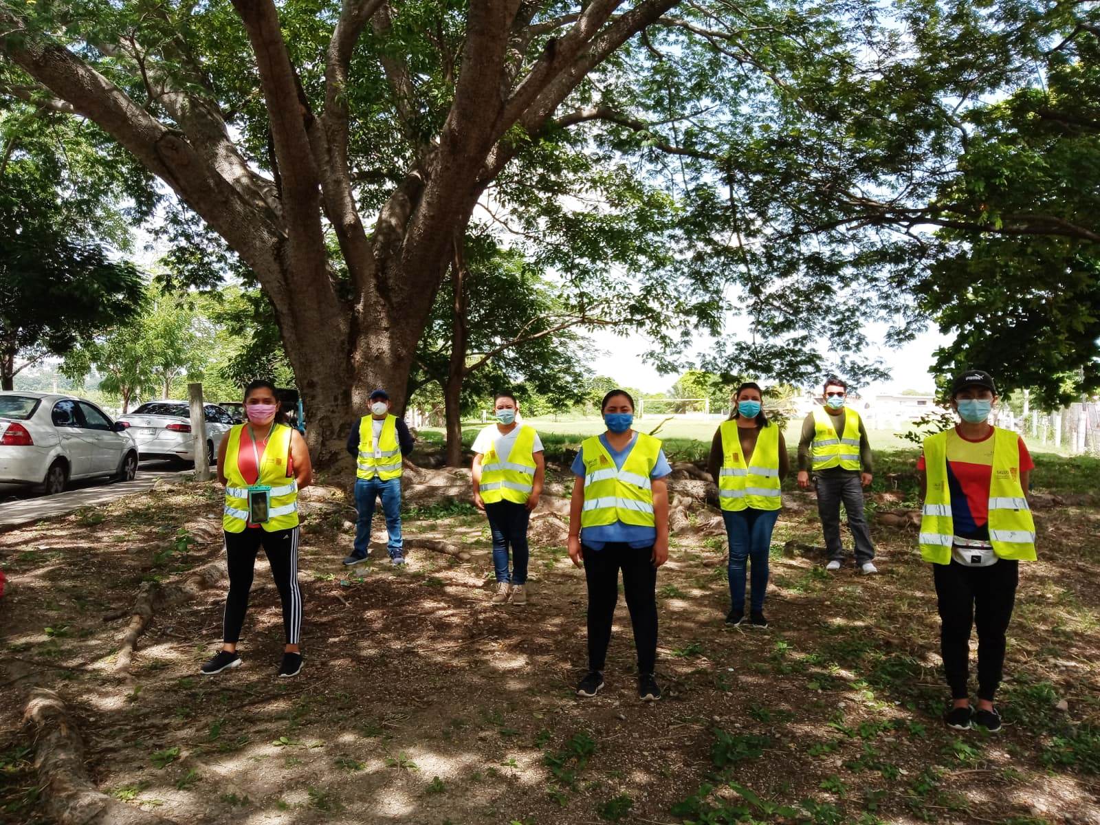 OPERATIVO COVID EN AVENIDA HIDALGO Y AVENIDA CONCORDIA DE SAN FRANCISCO DE CAMPECHE 