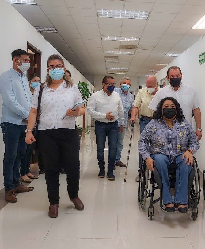 SECRETARIA DE OBRAS PÚBLICAS E INFRAESTRUCTURA RECORRIÓ INSTALACIONES DE LA DEPENDENCIA 