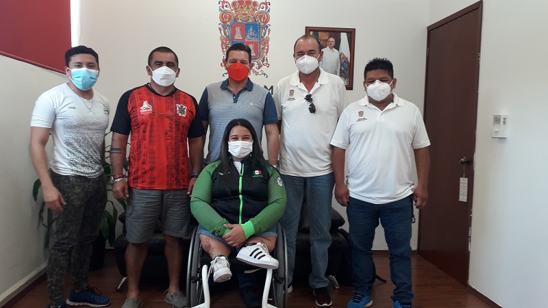 LLEGA A CAMPECHE BELÉN SÁNCHEZ DESPUÉS DE SU PARTICIPACIÓN EN TOKIO 2020 
