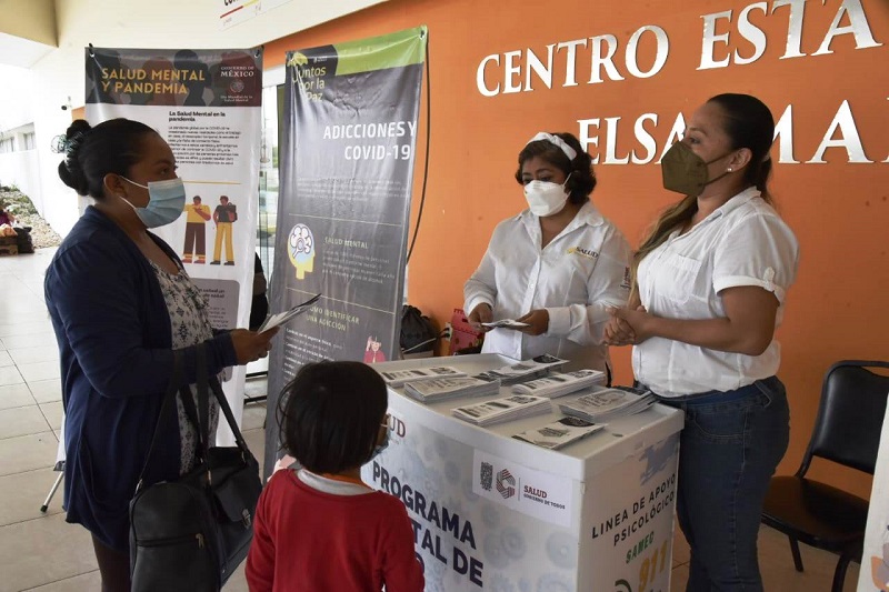 SSA REALIZA FERIA DE LA SALUD MENTAL