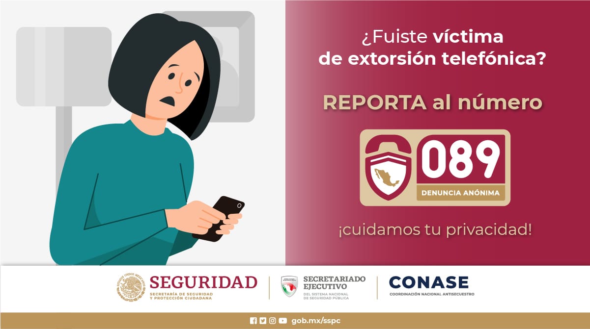 SE SUMA CAMPECHE A LA JORNADA DE PREVENCIÓN DEL DELITO POR LLAMADAS DE EXTORSIÓN 