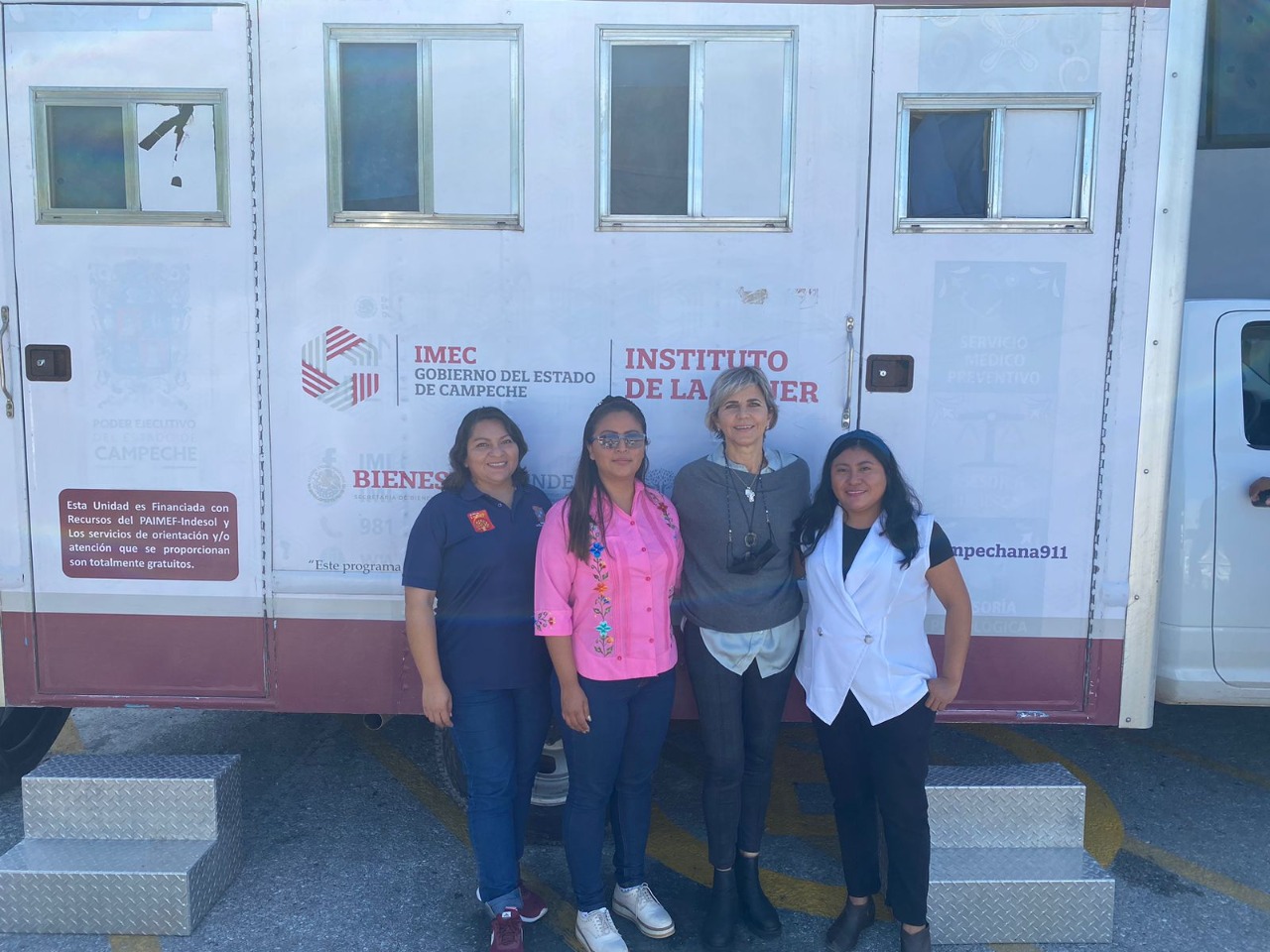 CON UNIDADES MÓVILES ITINERANTES INTENSIFICA EL IMEC SERVICIOS INTEGRALES GRATUITOS EN MUNICIPIOS