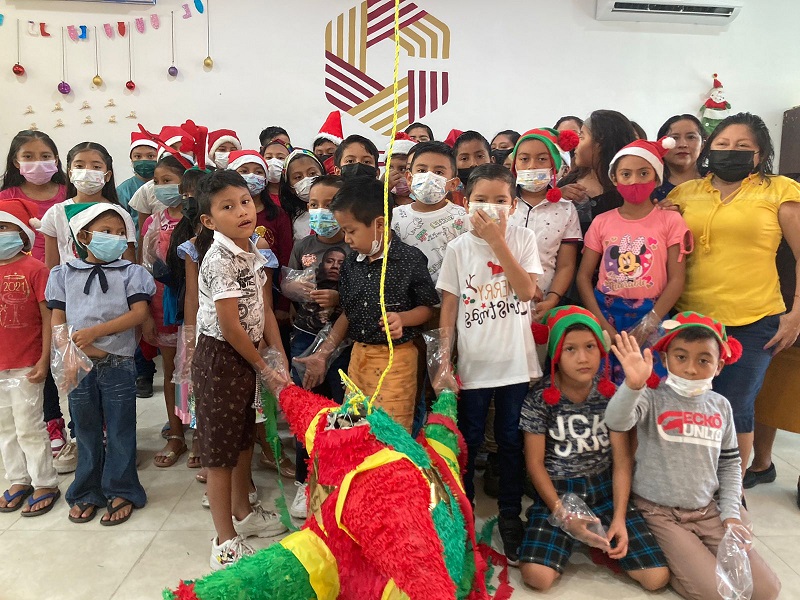 POSADA NAVIDEÑA EN EL CDC DE JOSEFA ORTIZ DE DOMÍNGUEZ.