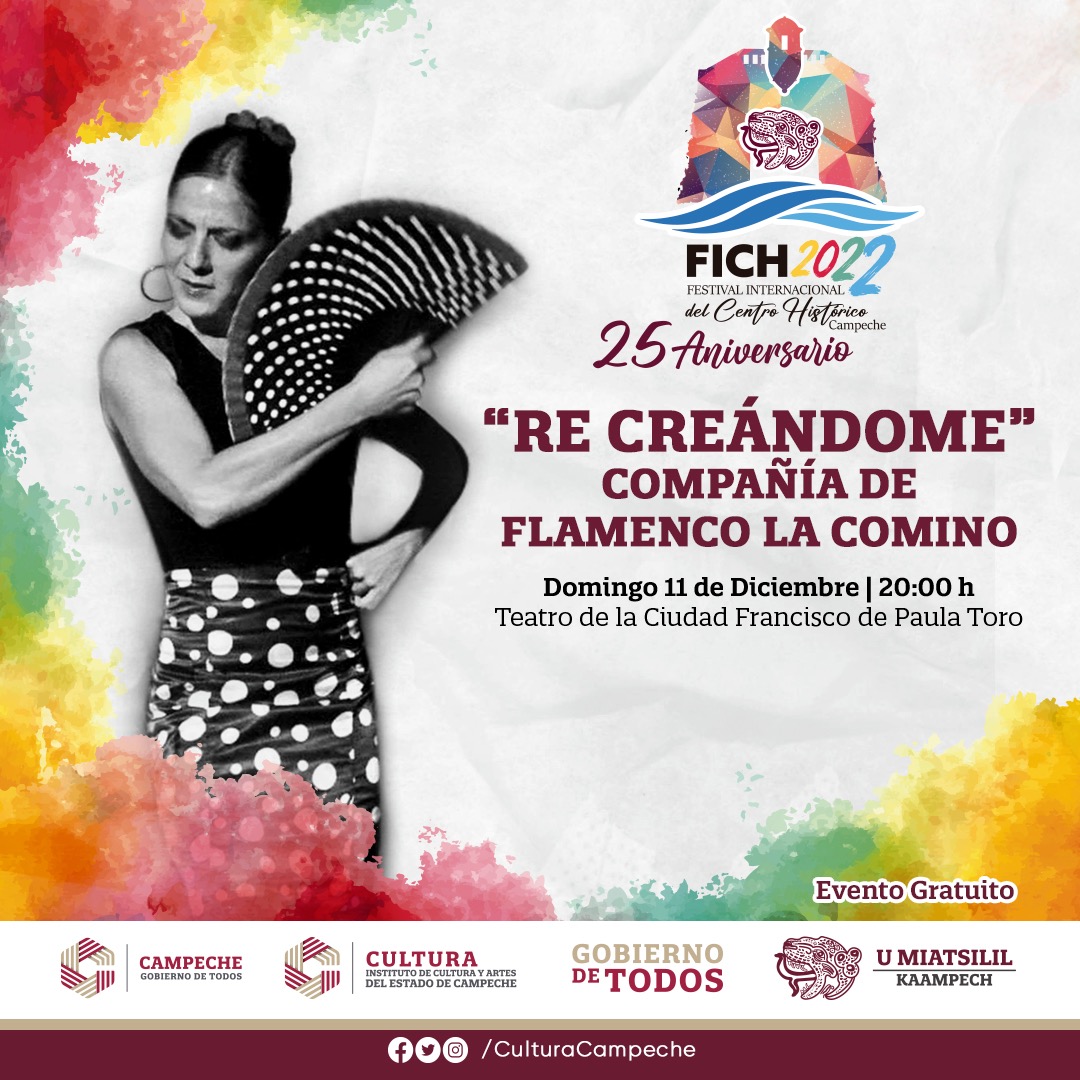 FLAMENCO EN EL FESTIVAL INTERNACIONAL DEL CENTRO HISTÓRICO CON LA COMPAÑÍA “LA COMINO”