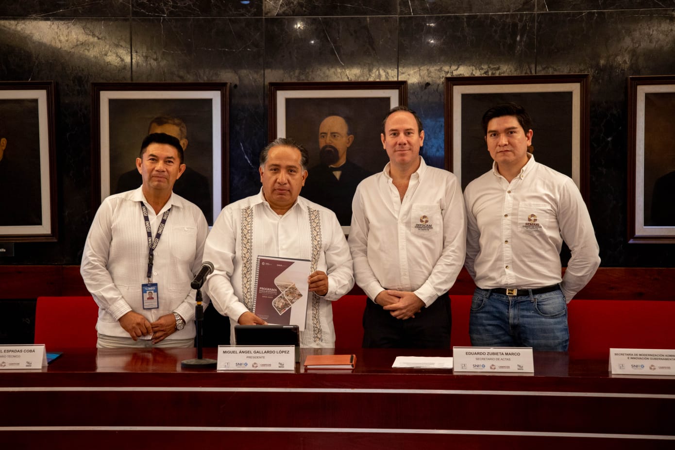 SEMAIG ENCABEZA LA SEGUNDA SESIÓN ORDINARIA DEL COMITÉ ESTATAL DE INFORMACIÓN, ESTADÍSTICA Y GEOGRAFÍA DEL ESTADO DE CAMPECHE