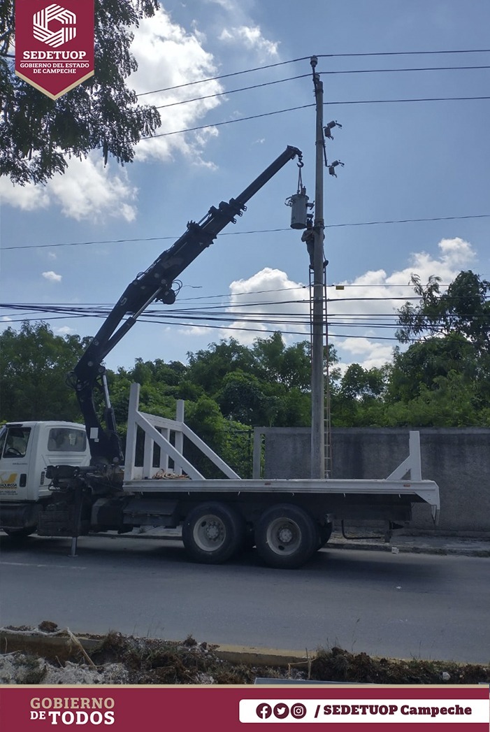 INSTALACIÓN Y MANTENIMIENTO DEL SISTEMA DE ALUMBRADO PÚBLICO EN LA AV. LÓPEZ PORTILLO, MUNICIPIO DE CAMPECHE