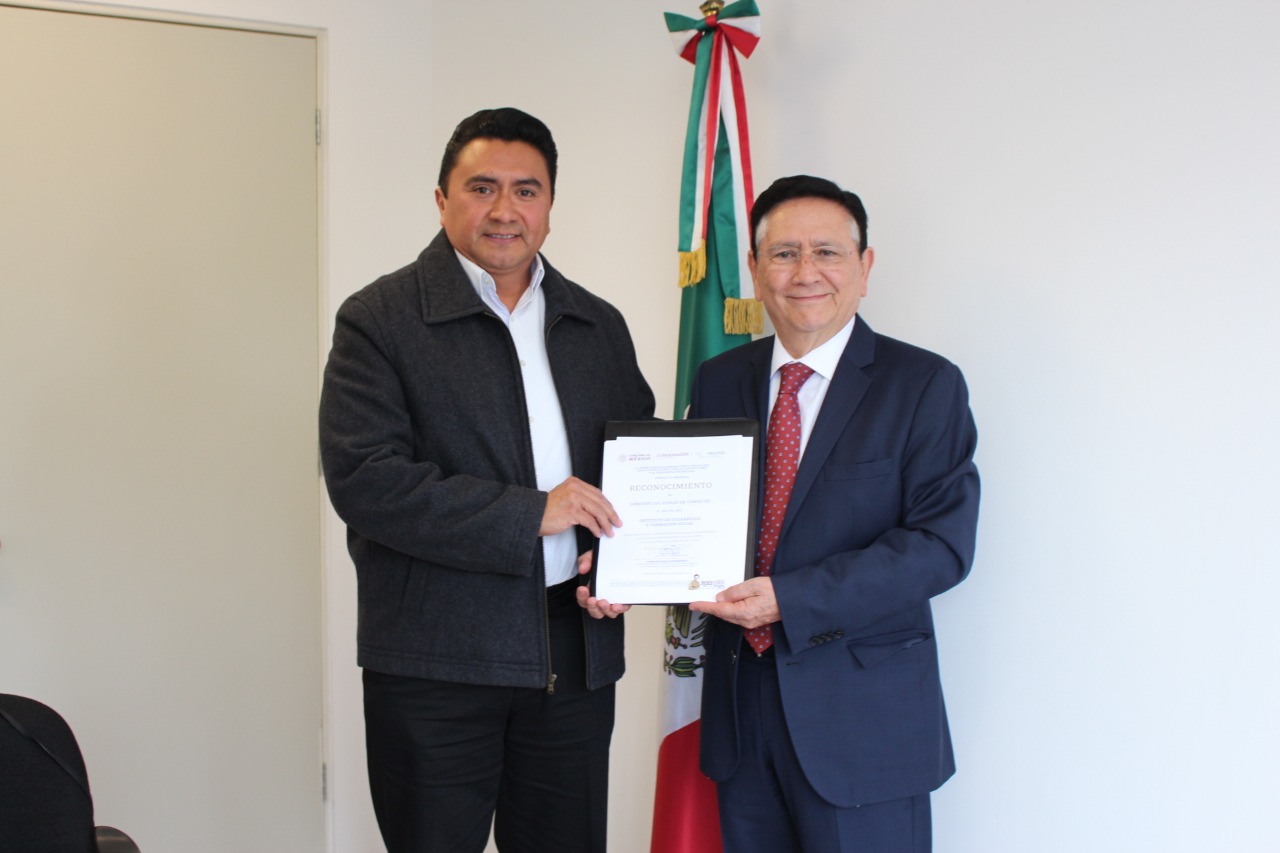 RECONOCE INAFED A GOBIERNO DEL ESTADO Y DOS MUNICIPIOS POR BUEN DESEMPEÑO MUNICIPAL