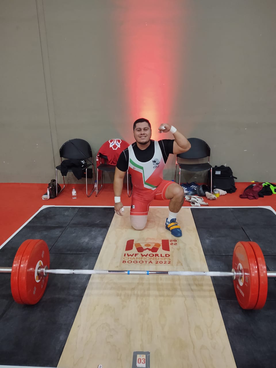 JOSÉ LÓPEZ CARPIZO DESTACA ENCOMPETENCIA DEL MUNDIAL DE PESAS