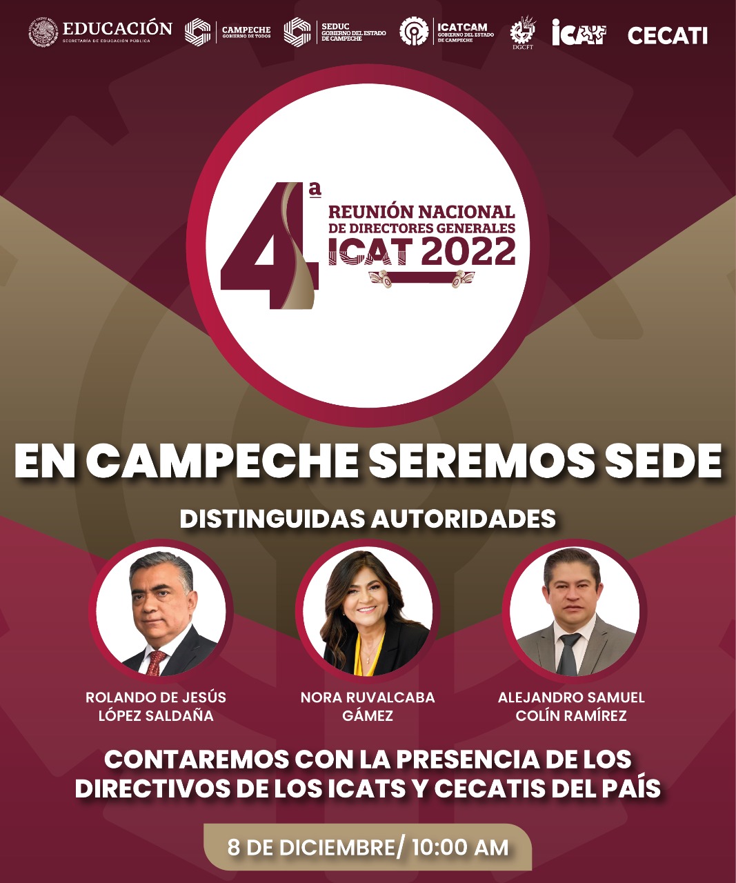 INAUGURACIÓN DE LA 4TA REUNIÓN NACIONAL DE DIRECTORES GENERALES DE INSTITUTOS DE CAPACITACIÓN PARA EL TRABAJO