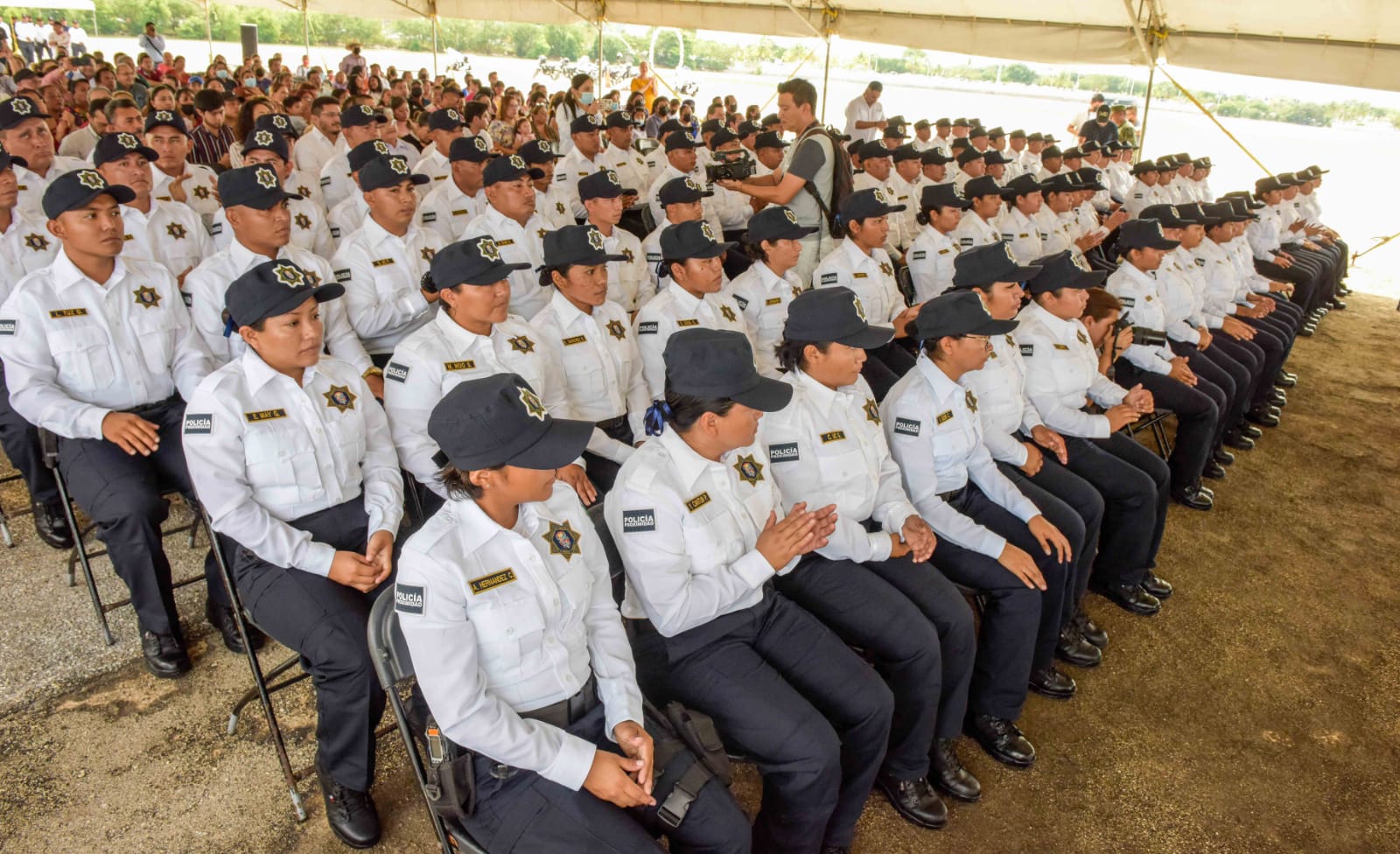 SE INTEGRAN 93 NUEVOS CADETES A TRABAJOS DE PROTECCIÓN Y SEGURIDAD CIUDADANA