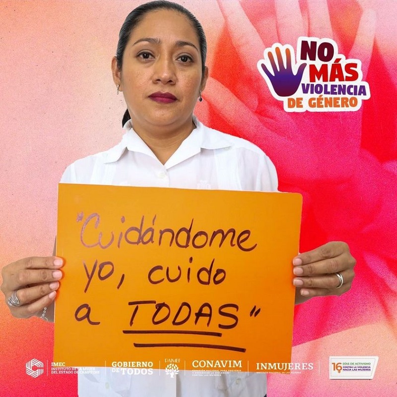 FORTALECEN DEPENDENCIAS DE LA ADMINISTRACIÓN ESTATAL ACTIVISMO CONTRA LA VIOLENCIA DE GÉNERO