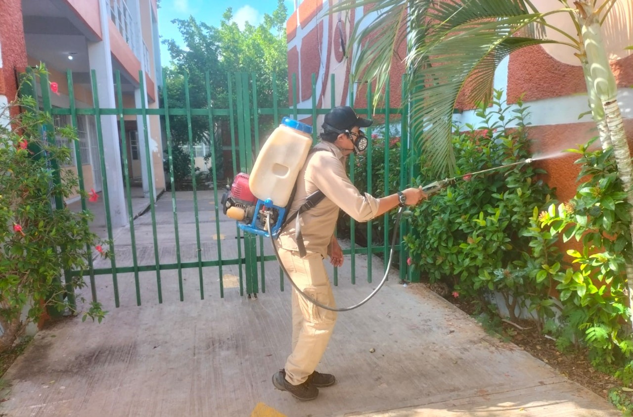 EL COMBATE AL DENGUE EN CAMPECHE ES PERMANENTE